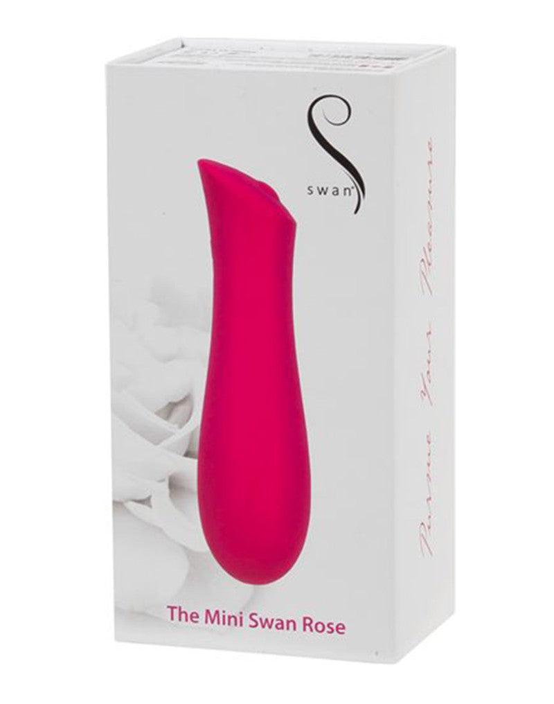 Swan - The Mini Swan Rose - Vibrador para clítoris - Roze-Laced-up.nl