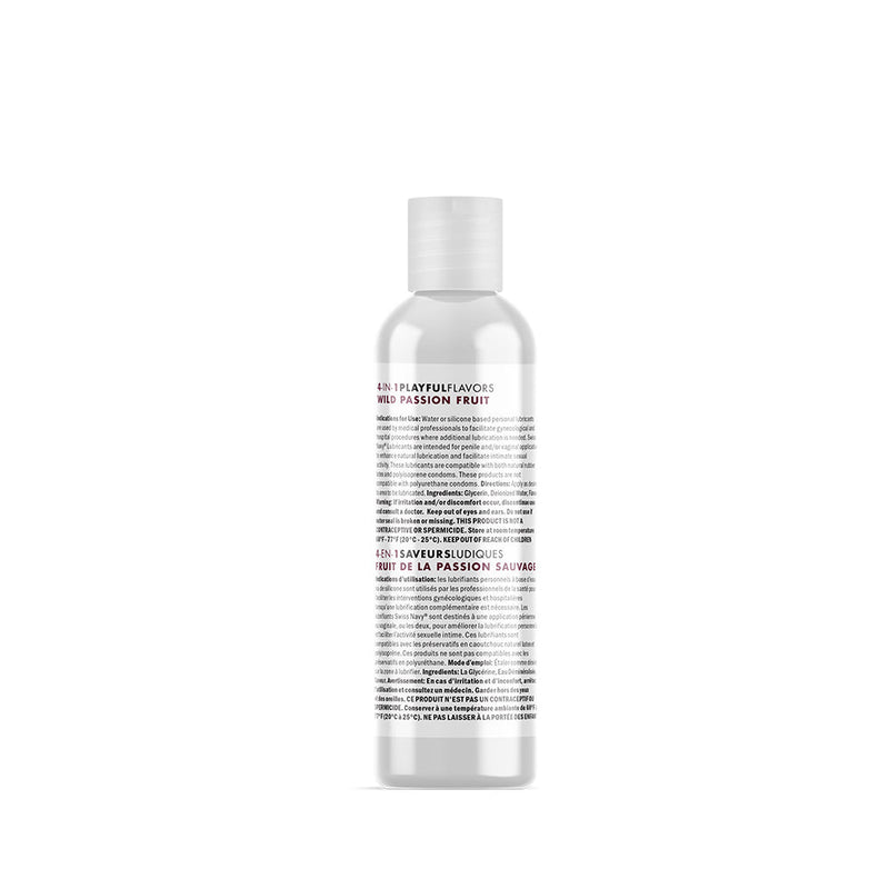 Swiss Navy - 4 in 1 Playful Flavors - Likbaar en Verwarmend Glijmiddel en Massage - Wild Passion Fruit-Erotiekvoordeel.nl
