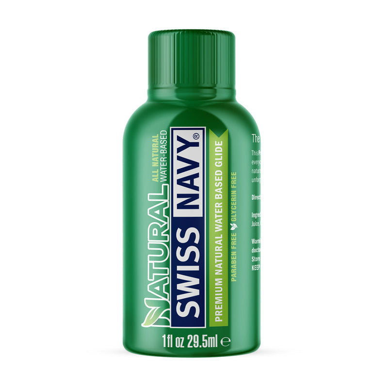 Swiss Navy Natural - Glijmiddel op Waterbasis - Alleen Natuurlijke Ingrediënten-Erotiekvoordeel.nl