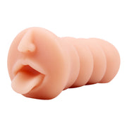 T- Skin - Abby Sensual Lips - Masturbator - Lichte huidskleur-laced-up.nl