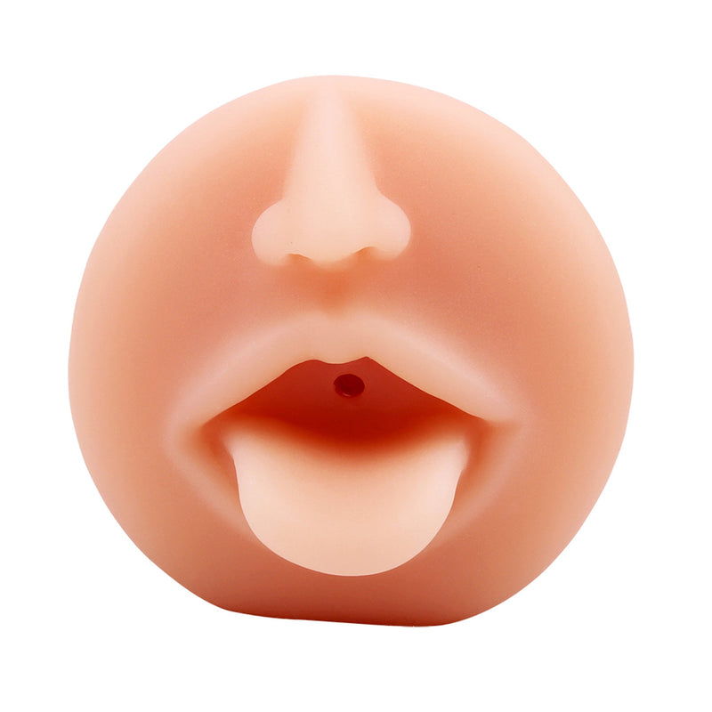 T- Skin - Abby Sensual Lips - Masturbator - Lichte huidskleur-laced-up.nl