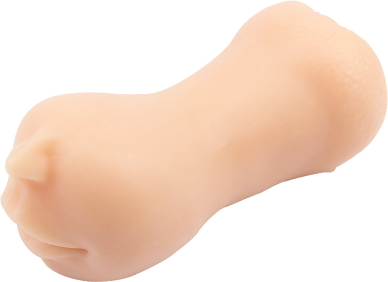 T-Skin - Bella's Mouth & Vagina - Stroker - Pocket Pussy - Masturbator - Lichte huidskleur-laced-up.nl