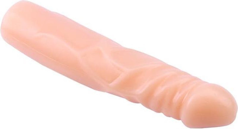 T- Skin - Spread Me - Realistische Dildo - Cyberskin - 17,7 x 3 cm - Lichte Huidskleur-laced-up.nl