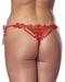 Amorable - Tanga Slip - Rood Fantasie Kant-Laced-up.nl