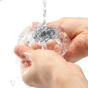 Tenga - Aero Silver Ring - Masturbator - Inclusief Droog Standaard - Wit-Laced-up.nl