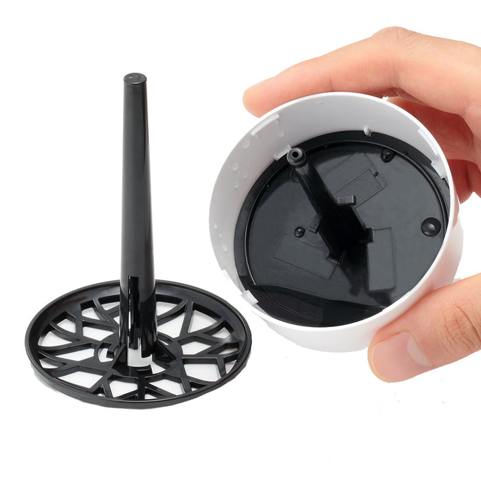 Tenga - Aero Silver Ring - Masturbator - Inclusief Droog Standaard - Wit-Laced-up.nl