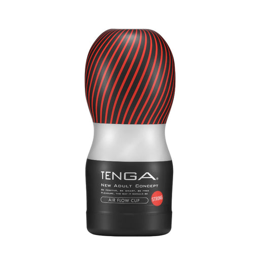 Tenga - Air Flow Cup Masturbator - Strong - Zwart-Laced-up.nl