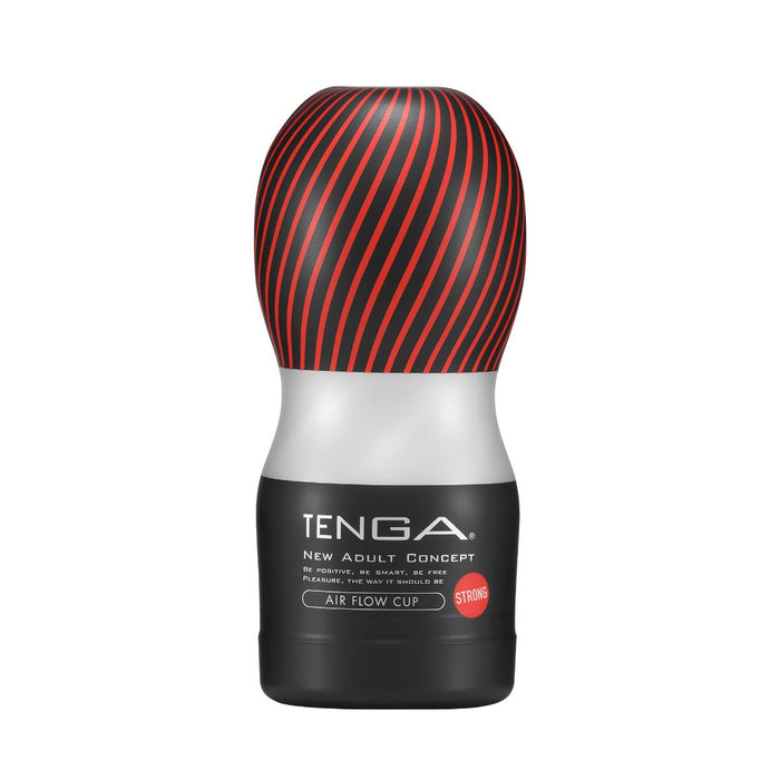 Tenga - Air Flow Cup Masturbator - Strong - Zwart-Laced-up.nl