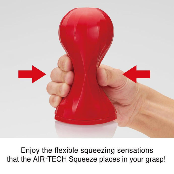 Tenga - Air-Tech Squeeze Masturbator - Regular - Rood-Laced-up.nl
