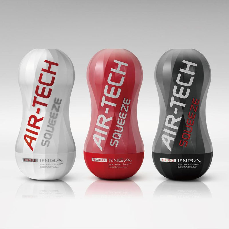 Tenga - Air-Tech Squeeze Masturbator - Regular - Rood-Laced-up.nl