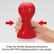 Tenga - Air-Tech Squeeze Masturbator - Strong - Zwart-Laced-up.nl