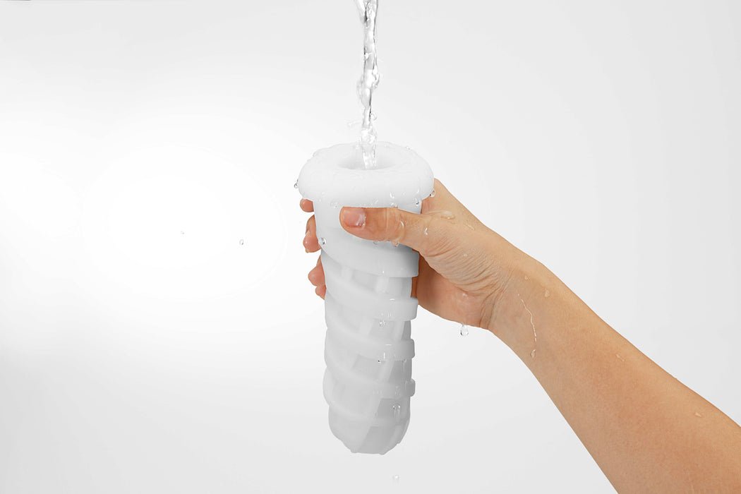 Tenga - Air-Tech Twist Masturbator - Ripple - Blauw/Zwart-Laced-up.nl