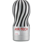 Tenga - Air-Tech Vacuum Cup Masturbator - Ultra - Zwart/Zilver-Laced-up.nl