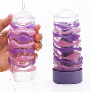 Tenga - Arte Drape Masturbator - Purple/Lilac-Laced-up.nl