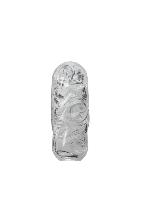 Tenga - Masturbateur à ventouse Bobble - Magic Marbles - Transparent/Violet/Jaune - Laced-up.nl