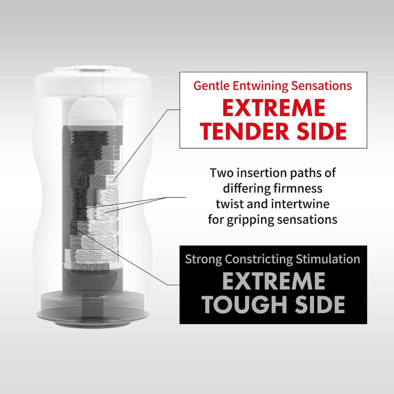 Tenga - Dual Sensation Cup Masturbator - Extremes-Erotiekvoordeel.nl
