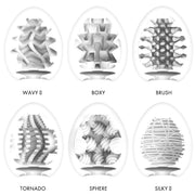 Tenga - EGG Variety Pack Easy Beat - Mini Masturbator - 6 stuks-Laced-up.nl