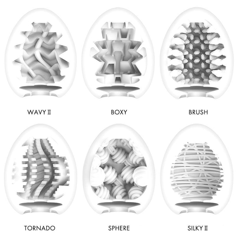Tenga - EGG Variety Pack Easy Beat - Mini Masturbator - 6 stuks-Laced-up.nl