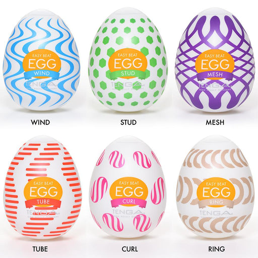 Tenga - EGG Variety Pack Wonder - Mini Masturbator - 6 stuks-Laced-up.nl