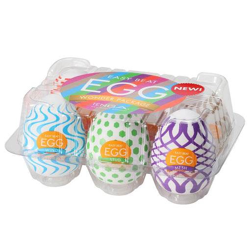 Tenga - EGG Variety Pack Wonder - Mini Masturbator - 6 stuks-Laced-up.nl