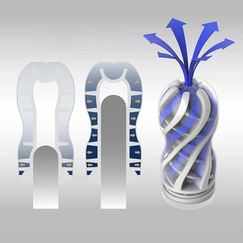 Tenga - Premium Air Flow Cup Masturbator-Laced-up.nl