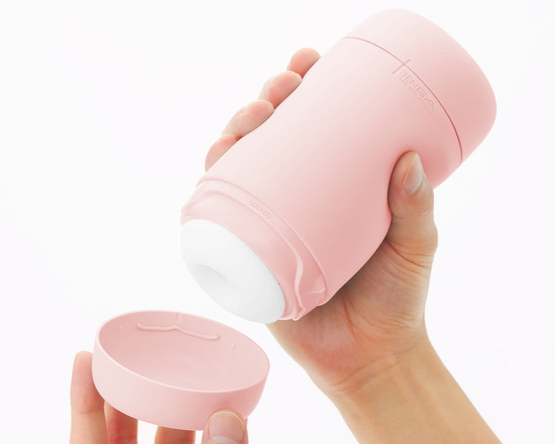 Tenga - Puffy Masturbator - Strawberry Pink - Laced-up.nl