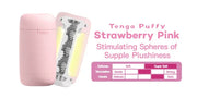 Tenga - Puffy Masturbator - Strawberry Pink - Laced-up.nl