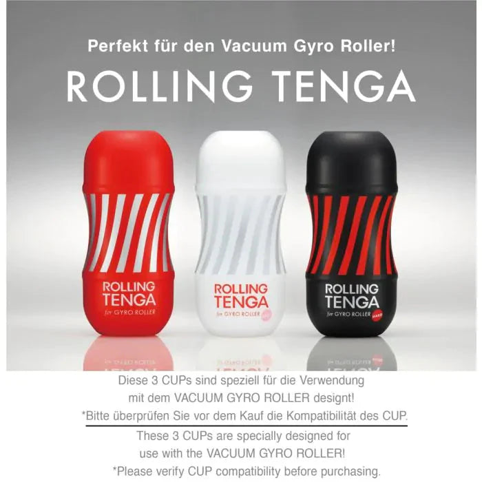 Tenga - Rolling Cup Gyro Roller Masturbator - Gentle-Laced-up.nl