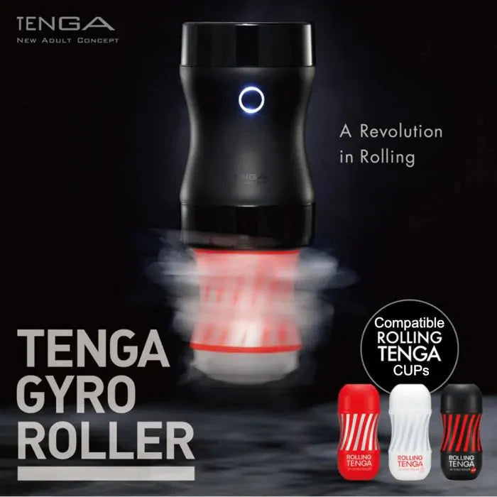 Tenga - Rolling Cup Gyro Roller Masturbator - Gentle-Laced-up.nl