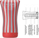 Tenga - Soft Case Cup Masturbator-Laced-up.nl