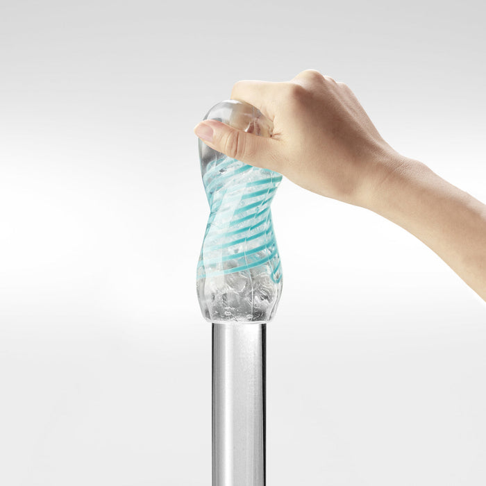 Tenga - Spinner 05 Beads Masturbator - Transparant/Oranje-Erotiekvoordeel.nl