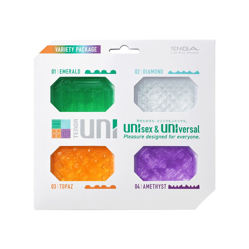 Tenga - Uni 1-4 - Unisex Stroker Variety Pack - 4 stuks - Multicolour-Laced-up.nl