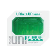 Tenga - Uni 1 Emerald - Unisex Stroker Masturbator - Groen-Laced-up.nl