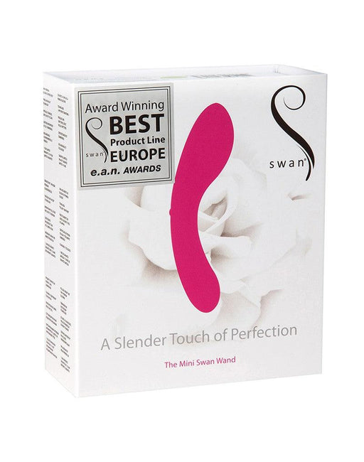 Swan - The Mini Swan Wand Vibrator - Roze-Laced-up.nl