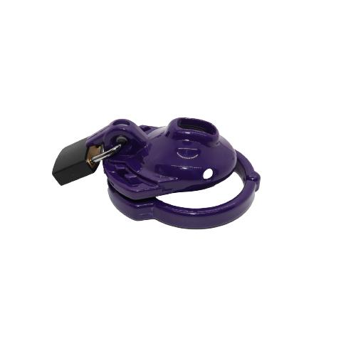 The Vice - Clitty - Kuisheidskooi - Peniskooi - Chastity Cage Voor Kleine Penis - Paars-Laced-up.nl