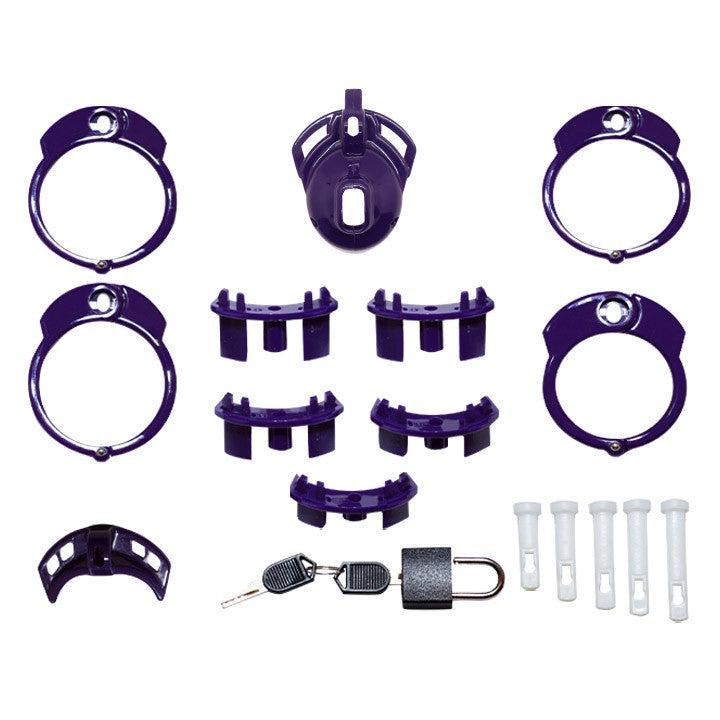 The Vice - Clitty - Kuisheidskooi - Peniskooi - Chastity Cage Voor Kleine Penis - Zwart-Laced-up.nl