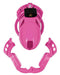 The Vice - Kuisheidskooi - Peniskooi - Chastity Cage - Roze - Verkrijgbaar in de Maten Mini Standaard en Plus-Laced-up.nl