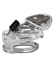 The Vice - Kuisheidskooi - Peniskooi - Chastity Cage - Transparant - Verkrijgbaar in maten Mini Standaard en Plus-Laced-up.nl