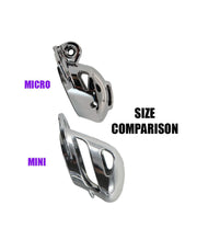 The Vice - Micro - Kuisheidskooi - Peniskooi - Chastity Cage voor de Kleine Penis - Transparant-Laced-up.nl