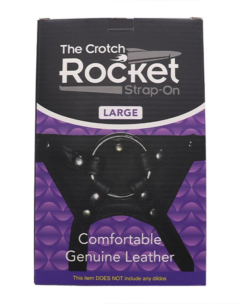 The Vice - Strap-On Harnas - The Crotch Rocket - Zwart - Uniek ontwerp - Ook te gebruiken met kuisheidskooi-Laced-up.nl
