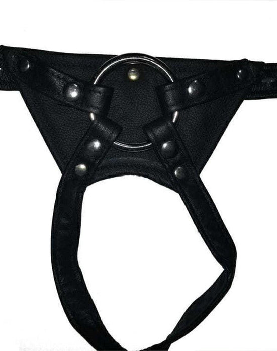The Vice - Strap-On Harnas - The Crotch Rocket - Zwart - Uniek ontwerp - Ook te gebruiken met kuisheidskooi-Laced-up.nl
