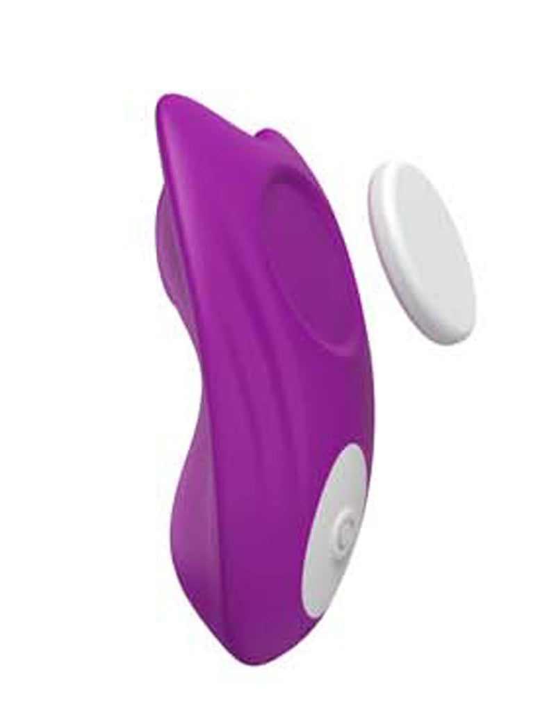 The Wave - Butterfly - Panty Vibrator met Afstandsbediening- Paars-Laced-up.nl