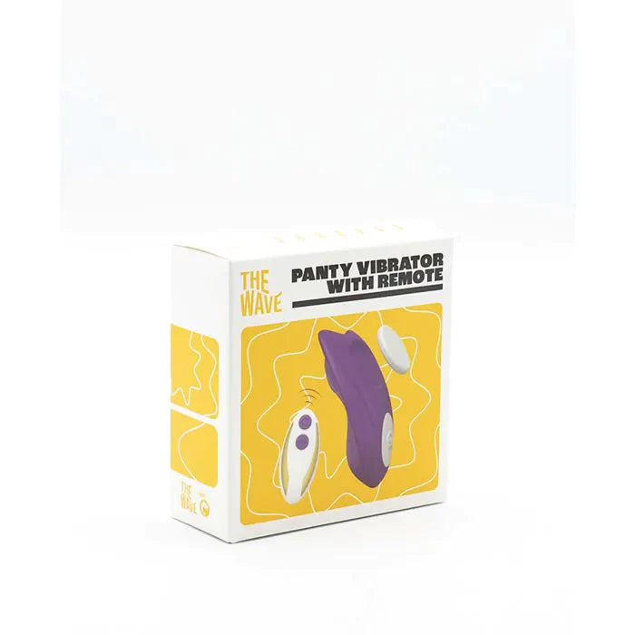 The Wave - Butterfly - Panty Vibrator met Afstandsbediening- Paars-Laced-up.nl