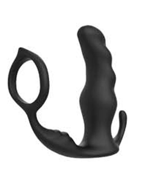 The Wave - Knight - Prostaat Vibrator met Afstandsbediening - Zwart-Laced-up.nl