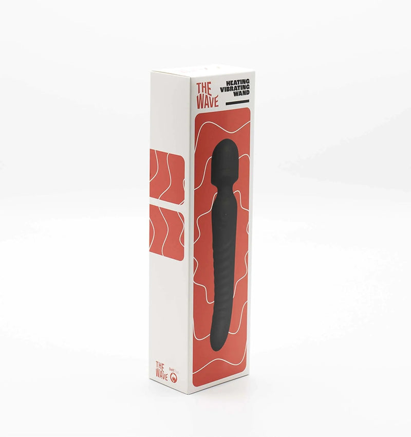 The Wave - Mission - Verwarmende en Vibrerende Vibrator - Dubbelzijdig te Gebruiken - Zwart-Laced-up.nl