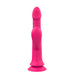 The Wave - Thruster Sucker - Stotende Vibrator met Zuignap en Clitoris Sucker - Roze-Laced-up.nl