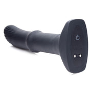Thunder Plugs - Vibrerende Anaalplug met Bewegende Schachtring - Zwart-Laced-up.nl