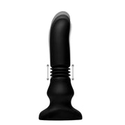 Thunder Plugs - Vibrerende en Stotende Buttplug - Zwart-Laced-up.nl