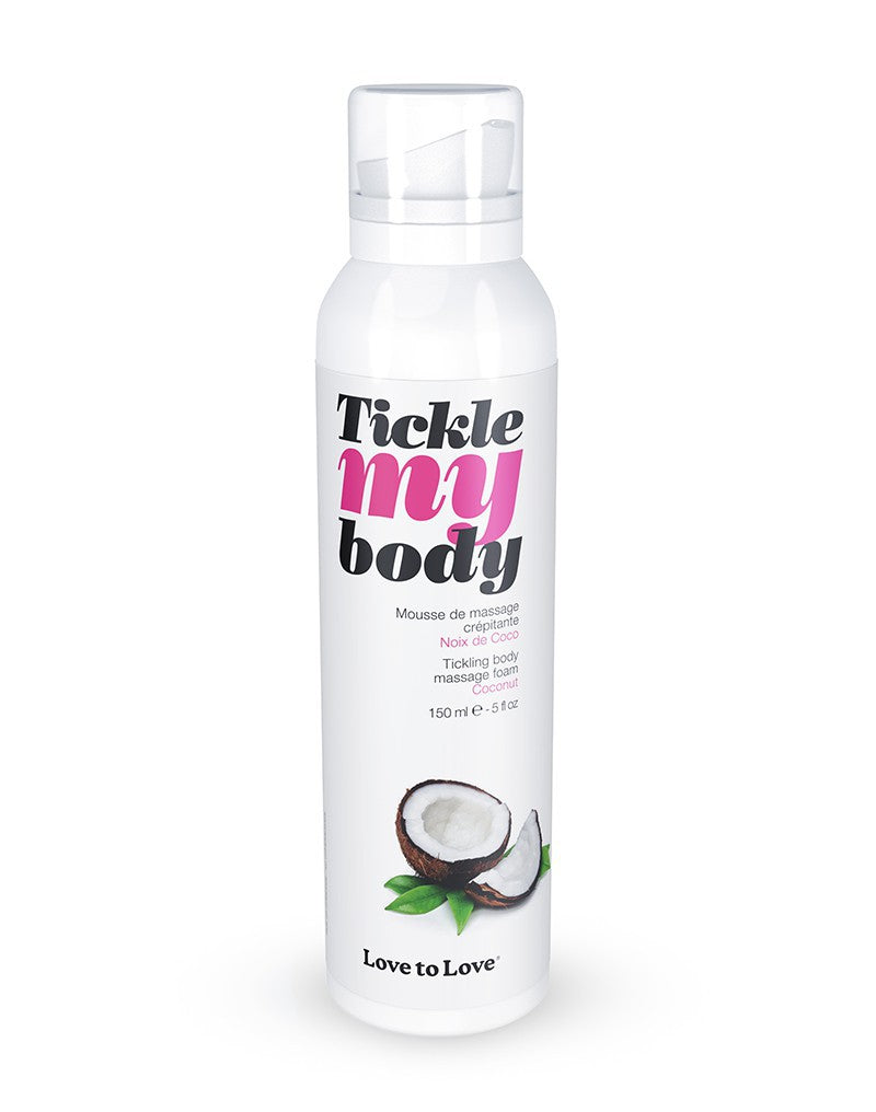 Tickle my Body - Massagemousse - Coconut-Laced-up.nl