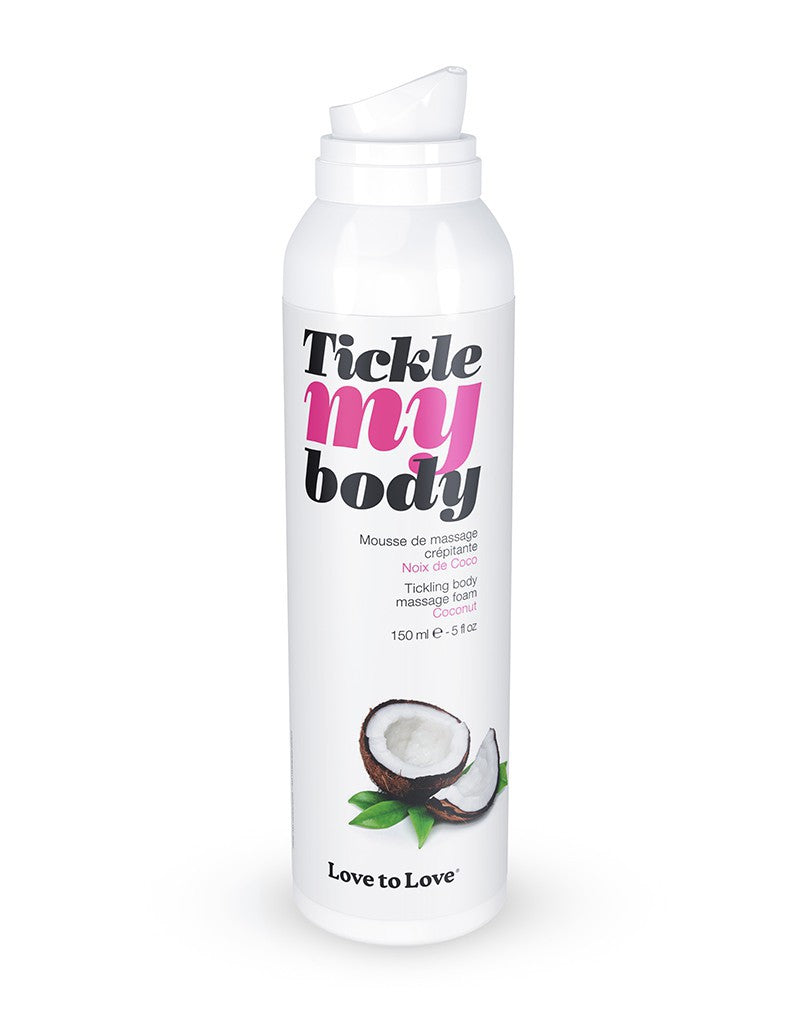 Tickle my Body - Massagemousse - Coconut-Laced-up.nl